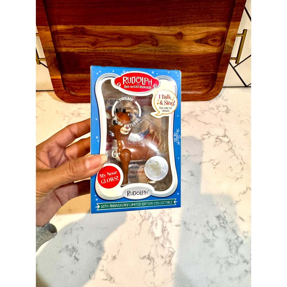 Rudolph the Red-Nosed Reindeer 50th Anniversary Limited Edition Talking Figurine
